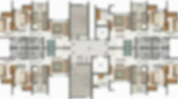 Lodha Bel Air 2 bhk Floor Plan